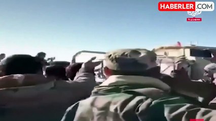 Irak'a kaçan Esad güçleri protesto düzenledi! Talepleri geri dönmek