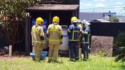 Ladrões furtam cobre em sistema de gás e crime é percebido após vazamento