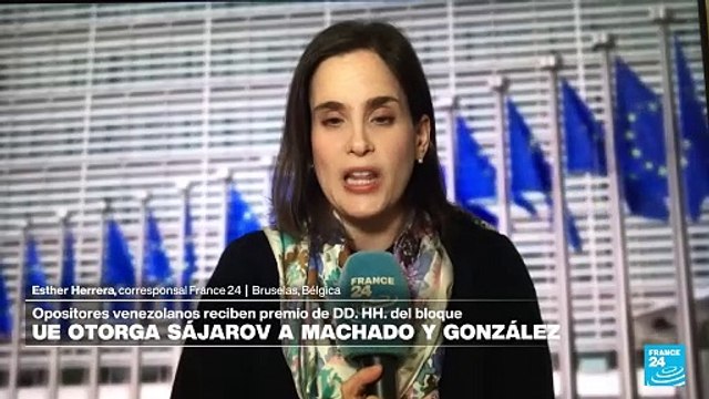 Informe desde Bruselas: Parlamento Europeo entrega premio Sárajov a oposición venezolana