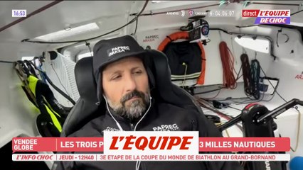 Richomme : «C'est dur de dire que c'est joué» - Voile - Vendée Globe