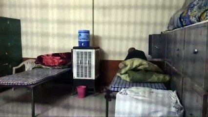 रैन बसेरा में पहुंची बेडशीट, हुई सोने की व्यवस्था