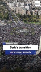 Syria’s transition ‘surprisingly smooth’