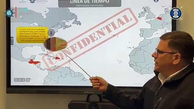Honduras se desliga de 9.8 toneladas de drogas decomisado en República Dominicana