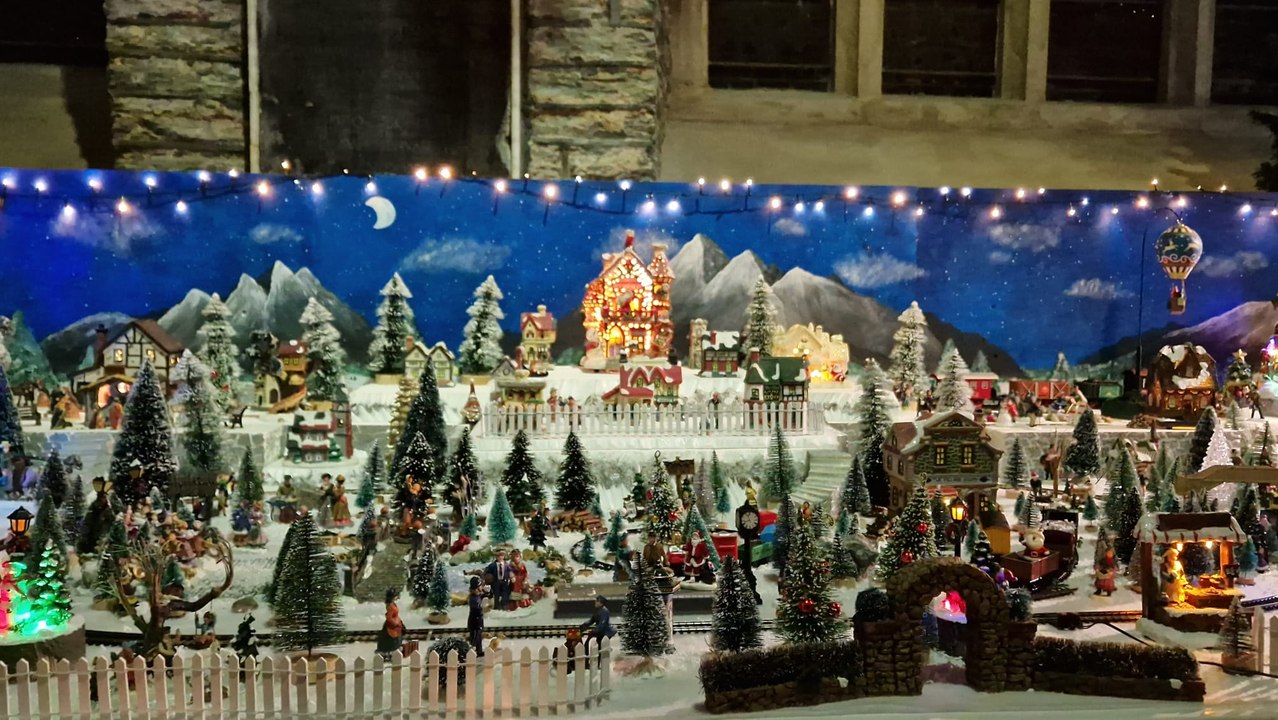 Christmas Tree Festival at St Columb's Cathedral in Derry.