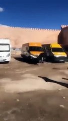 Quand tu tombes sur une autruche très en colère