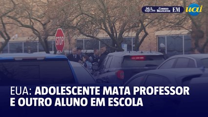 Adolescente mata professor e um aluno em escola dos EUA