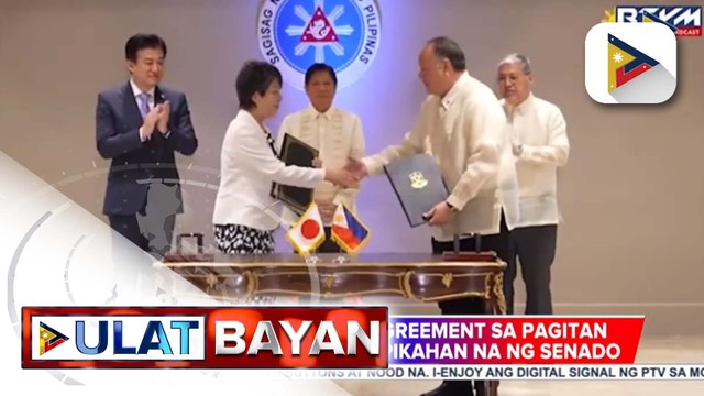 Reciprocal Access Agreement sa pagitan ng Pilipinas at Japan, niratipikahan na ng Senado