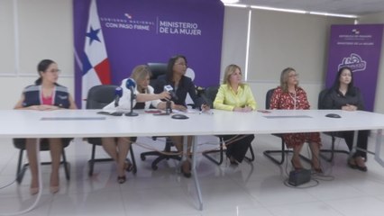 Ministras de gobierno hablan sobre herramientas en protección de la mujer
