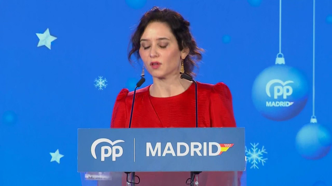 Ayuso: "Aldama ha señalado a medio PSOE"