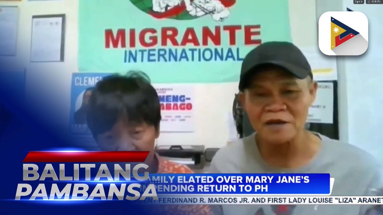 Veloso family elated over Mary Jane’s impending return to PH