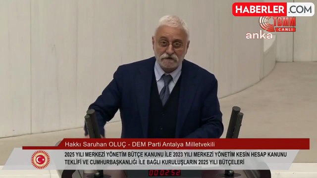 Saruhan Oluç: Türkiye Barışmayı Bilmelidir