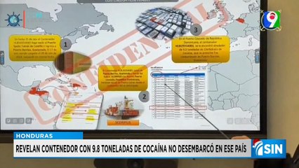 Revelan que los 9.8 de toneladas de cocaína no desembarcaron en  Honduras | Primera Emisión SIN