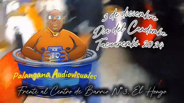 Ensayo-celebración - Día del Candombe - Comparsa Simba - Frente al Hongo, Tacuarembó (03/12/2024)