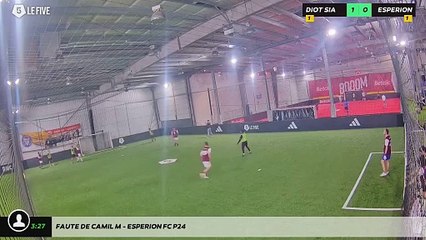 Faute de Camil M - Esperion Fc P24