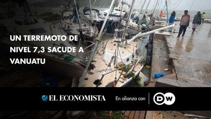 Un terremoto de nivel 7,3 sacude a Vanuatu 