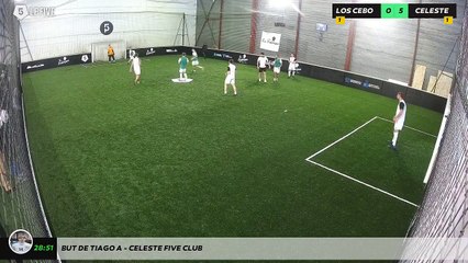 But de Tiago A - Celeste Five Club