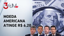 BC vende US$ 3,2 bilhões em dois leilões extras para tentar conter dólar; comentaristas analisam