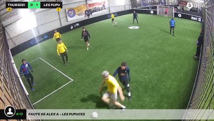 Faute de Alex A - Les Pupuces