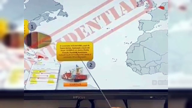 La ruta del contenedor en que RD decomisó casi 10 toneladas de drogas