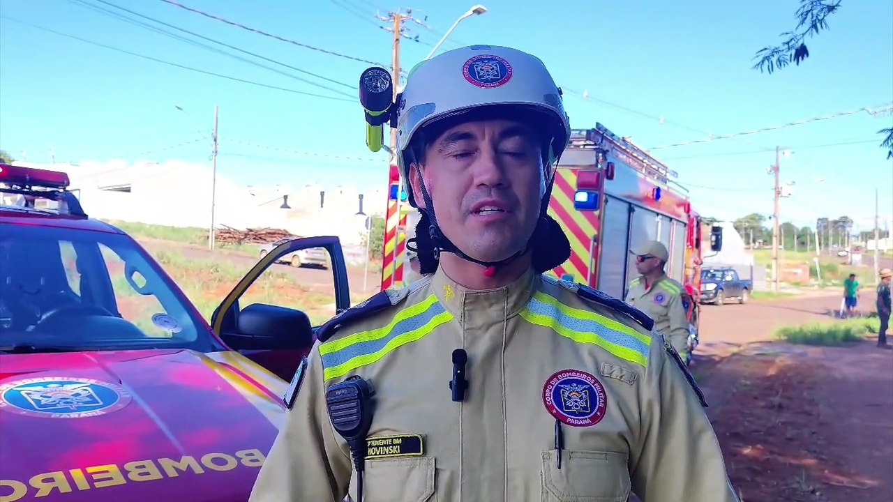 Tenente fala sobre atendimento a caminhoneiro que ficou gravemente ferido após acidente