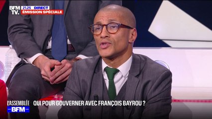 Karim Bouamrane (maire PS de Saint-Ouen): "Je souhaite vraiment la réussite du gouvernement Bayrou, mais je n'ai rien à (y) faire"
