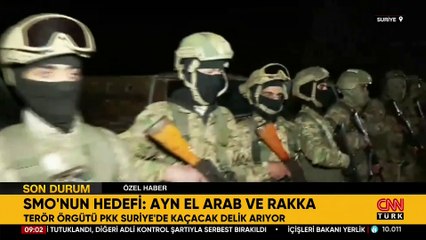 SMO askerleri CNN TÜRK'te: "PKK/PYD'yi Ayn el-Arab'dan kovacağız"