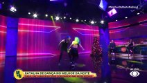 Batalha de dança ao vivo no Melhor da Noite: casal faz sucesso nas redes sociais