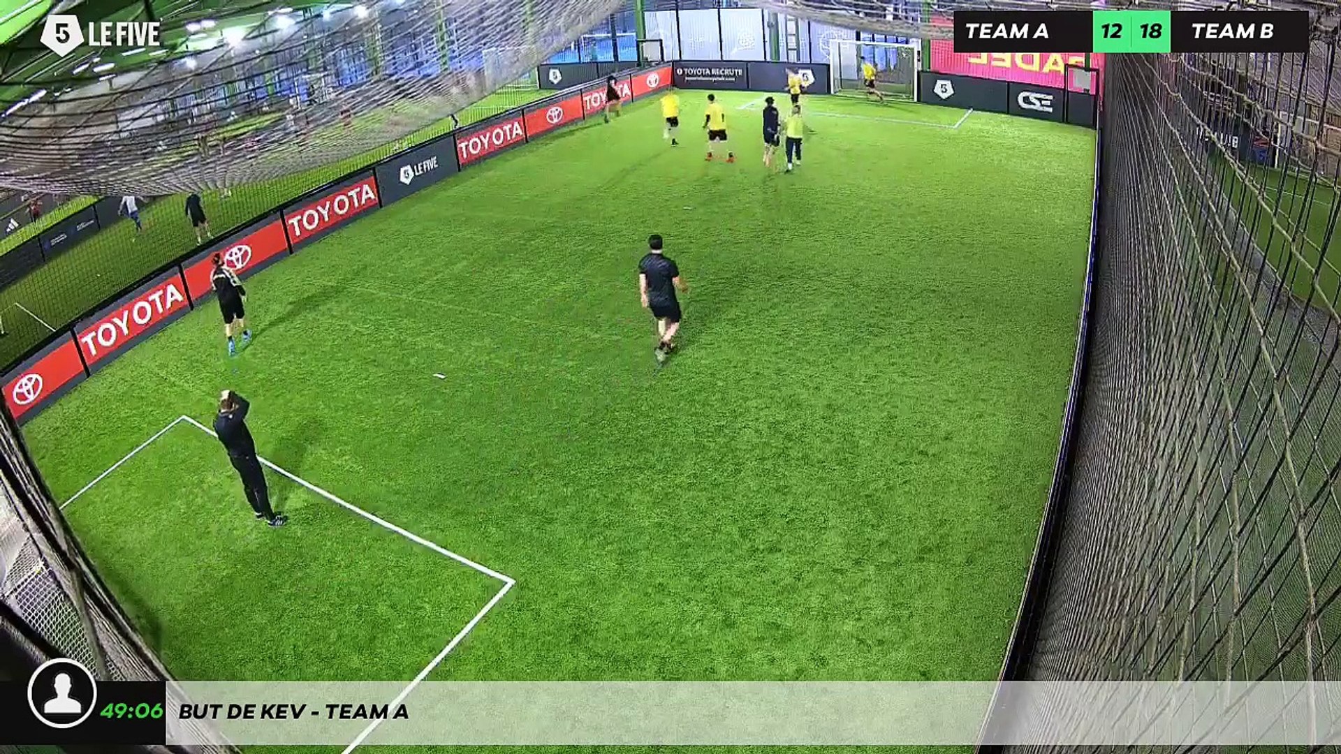 But de Kev - Team A