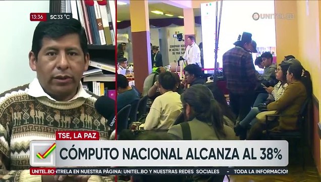 Cómputo de actas: “El más lento es el departamento de Cochabamba”, dice el vocal Tahuichi