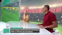 Dudu se despede da torcida do Palmeiras com pedido: ‘’Espero que nunca se esqueçam de mim’’