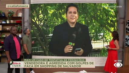 Vendedora é agredida com golpes de faca em shopping de Salvador