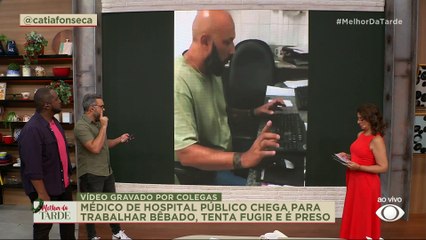 Médico de hospital público chega para trabalhar BÊBADO