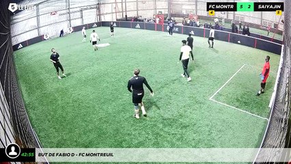 But de Fabio D - Fc Montreuil
