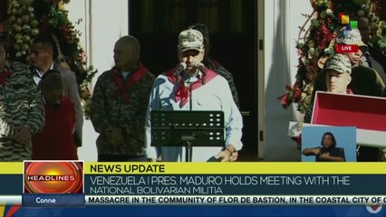 Maduro: We have new plans to reach 100 percent of production capacity