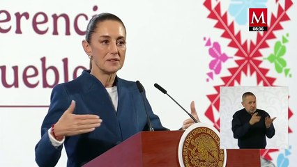 “Hay que construir puentes”, dice Sheinbaum a amago de Trump de continuar con muro