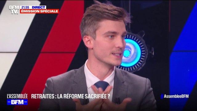 Il ne faut pas raconter n'importe quoi aux Français : échange entre Léon Deffontaines (PCF) et les représentants du bloc central sur la réforme des retraites