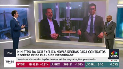 EXCLUSIVO: ministro da CGU explica novas regras para contratos com o governo