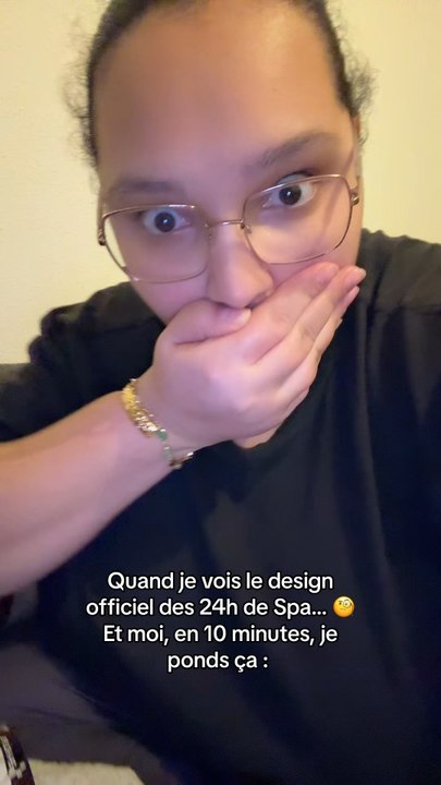 Faire des études de graphisme pour quoi au fait ? 🤭 @CrowdStrike 24 Hours of Spa