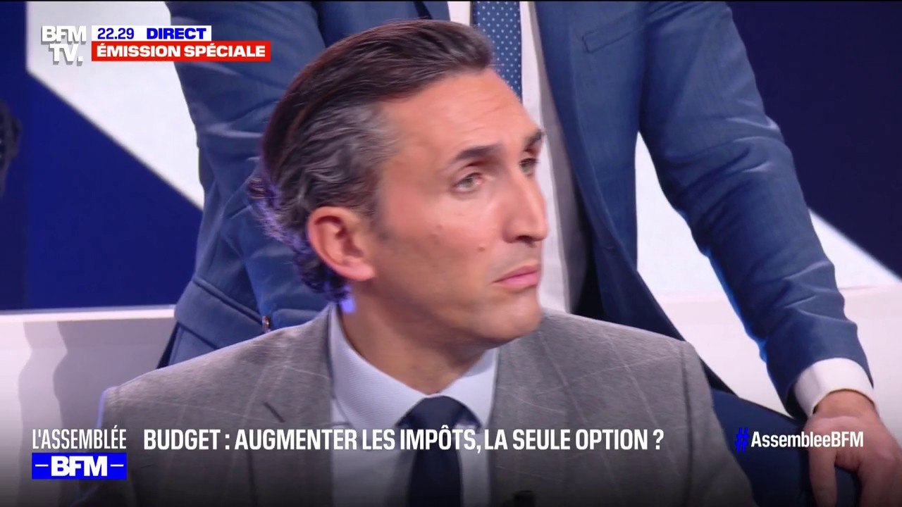 Julien Aubert (LR): augmenter les impôts, "c'est la paresse intellectuelle"