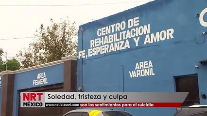 Soledad, tristeza y culpa son los  sentimientos para el suicidio