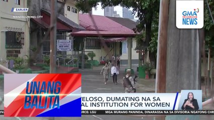 Mary Jane Veloso, dumating na sa Correctional Institution for Women | Unang Balita
