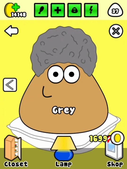 Closet of Pou part 14: Headbands, Wigs, Hats, Stickers & Shoes | Pou’s Dress-Up Fun! 👒👟