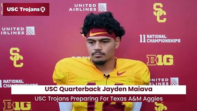 USC Trojans Jayden Maiava Talks Transfer Portal.mp4