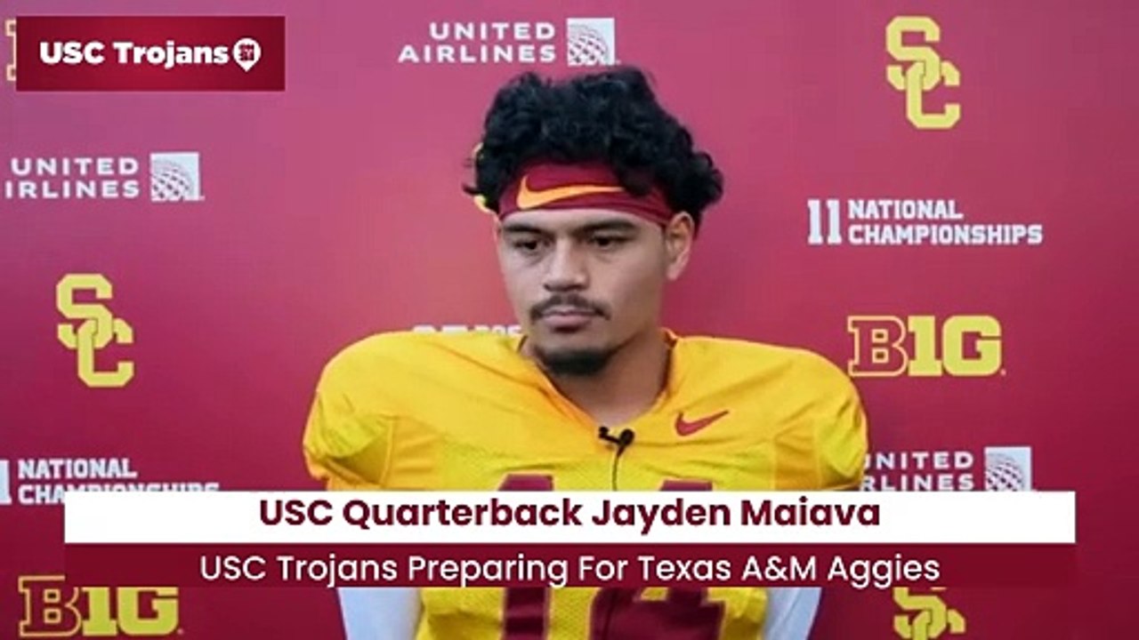 USC Trojans Jayden Maiava Talks Transfer Portal.mp4