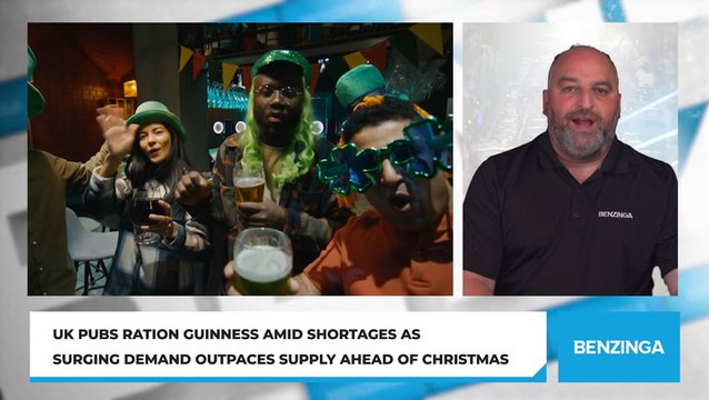 UK Pubs Ration Guinness Amid Shortages As Surging Demand Outpaces Supply Ahead Of Christmas