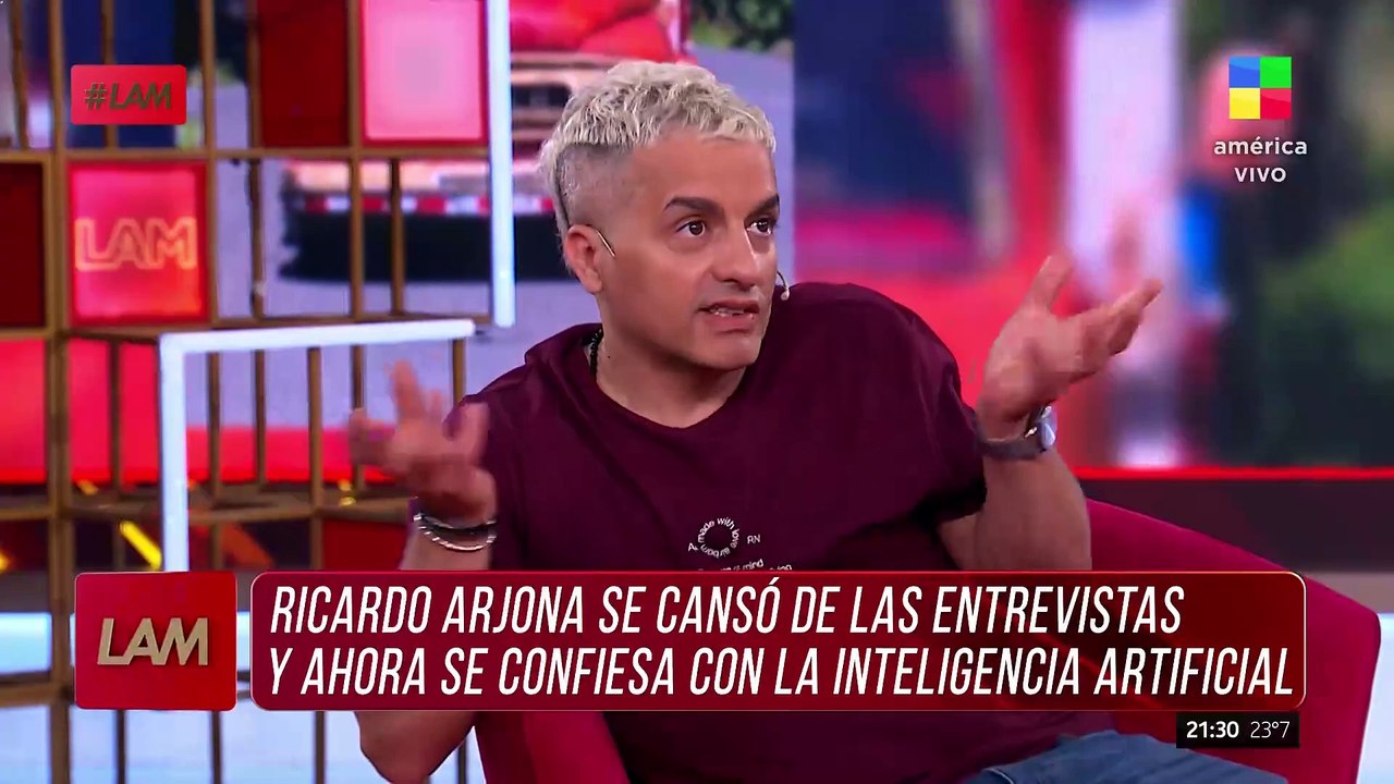 😱 Ricardo Arjona SE CANSÓ DE LAS ENTREVISTAS y ahora SE CONFIESA con la INTELIGENCIA ARTIFICIAL