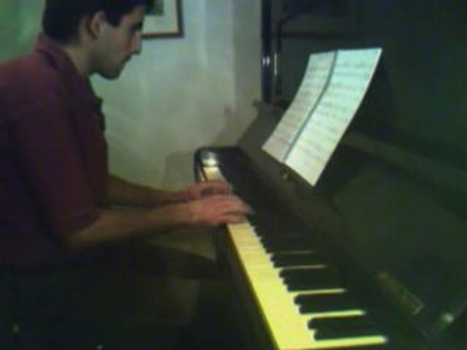Don't let me down- On the Piano-