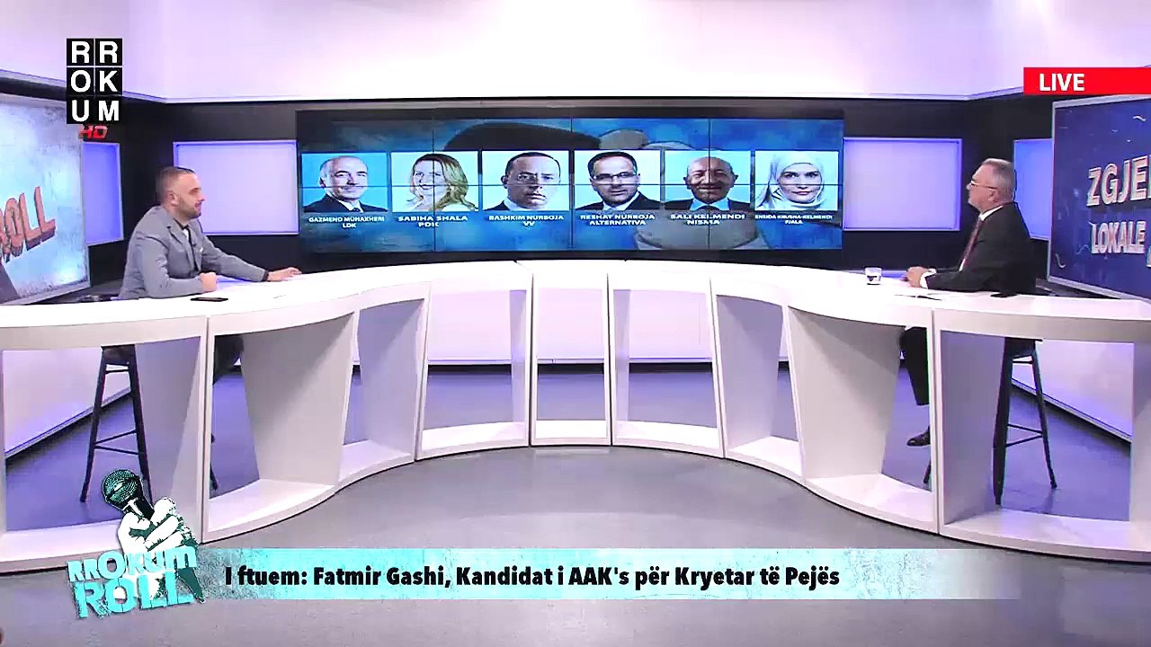 Kandidati i AAK-së Fatmir Gashi çmon kandidatën e FJALËS Eneida Kelmendin