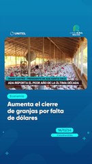 Aumenta el cierre de granjas por falta de dólares