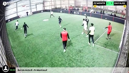 FC Montreuil - Saiyajin FC 17/12 à 21:11 - Football Terrain 4 (LeFive Champigny)